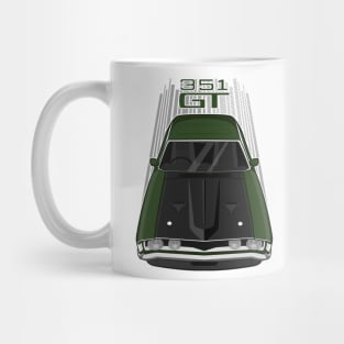 Ford Falcon XA GT 351 - Jewel Green and Black Mug